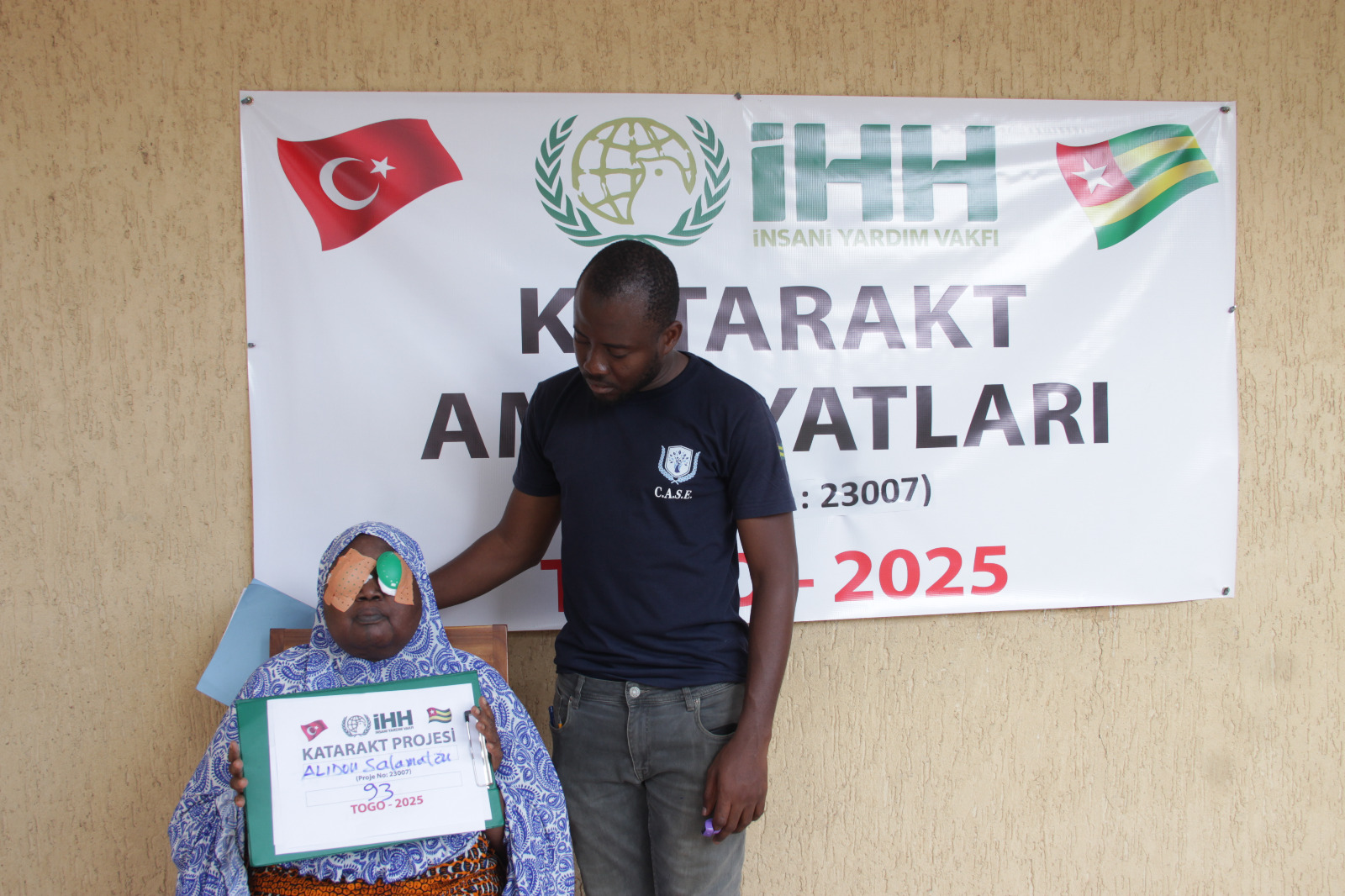 Campagne d'operations sur la cataracte