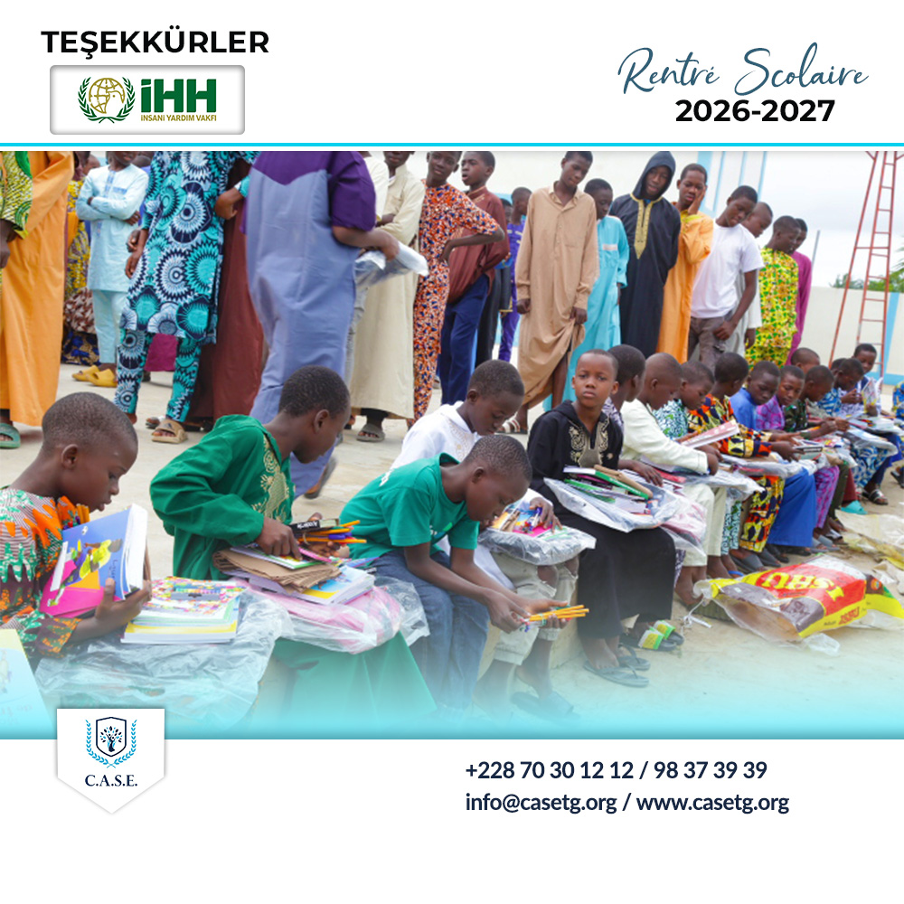 L'ONG Case et ses partenaires toujours aux chevets des orphelins avec des kits scolaires pour bien démarrer l'année scolaire 2026-2027